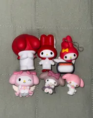 まとめ) マイメロディ ガチャ グッズ キーホルダー コレクション