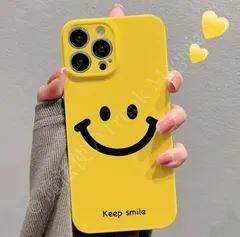 【送料無料】シンプルで楽しいスマイルデザイン iPhone17対応 ケース iPhone16 Pro Max / 15 / 14 / 13対応 CSJK321P200