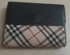 バーバリー レディース 二つ折り財布 チェック パータン