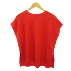 イネド INED 美品 近年 ニット セーター ノースリーブ 9 赤 レッド 0207