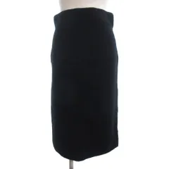 ジャーナルスタンダード JOURNAL STANDARD タイトスカート ナロー ニット ひざ丈 黒 ブラック ■TC