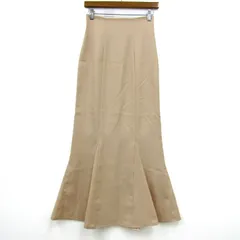 スナイデル ロングスカート ボトムス マーメイド レディース ベージュ snidel 【中古】