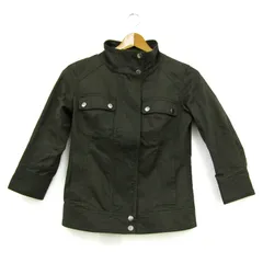 ダブルスタンダードクロージング ブルゾン ジャケット アウター 日本製 レディース ﾌﾘｰサイズ カーキ DOUBLE STANDARD CLOTHING 【中古】のサムネイル