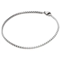 【特価商品】メンズ レディース つけっぱなし アンクレット ステンレス チェーン