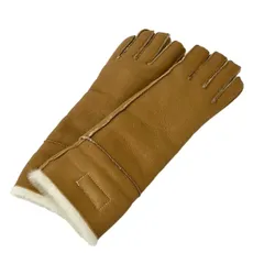 UGG(アグ) 手袋 レディース - ライトブラウン ムートン