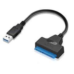 【特価セール】SATA USB 3.0 変換ケーブル 変換アダプタ 変換アダプタケーブル 2.5インチSSD /HDD用 6Gbps 高速 専用 USB 3.0 - SATA コンバータ、SATA ハードディスク用アダプター USB2.0 / USB1.0兼用