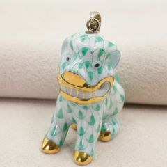 ヘレンド ペンダントトップ 狛犬 herend - メルカリ