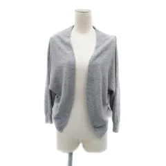 アンタイトル UNTITLED ニットカーディガン ミドル丈 前開き 2 M グレー /HO25