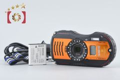 RICOH ペンタックス PENTAX WG-3 オレンジ D-BC183 - メルカリ