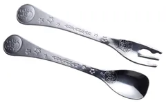 【在庫処分】レック (LEC) アンパンマン メタル スプーン ・ フォーク (S) 日本製 ステンレス A00064