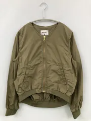 niko and ... ニコアンド ブルゾン 3 カーキ