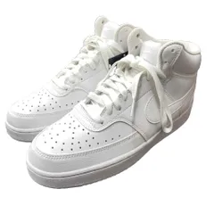 ナイキ NIKE コート ビジョン ミッド NN COURT VISION MID NN スニーカー シューズ ロゴ DN3577-100 US7.5 25.5cm 白 ホワイト ☆AA★