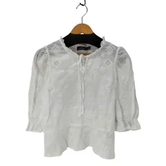 ポロラルフローレン POLO RALPH LAUREN 刺繍 フリル  ペプラム ブラウス レディース  4