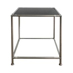 美品 モダンデザイン 古家具◼︎ITOKI スクエア型 スツール 黒 イス