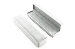 【数量限定】真珠 箱 ペンダント BOX ブレスレット ボックス グレー ジュエリー チェーン ケース 灰色 ネックレス naissant