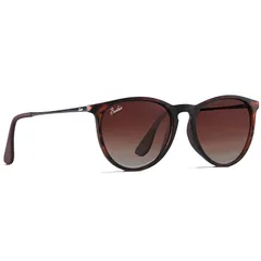 [Berikin] サングラス 超軽量19g 偏光レンズ メンズ レディース UV400 UVカット 紫外線カット エリカ sunglass for men women (マットべっこう/ブラウングラデーション)