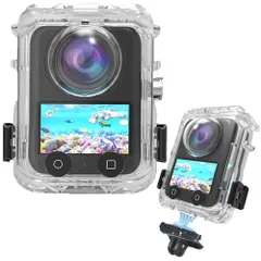 新品 Taoricup DJI Osmo 360 対応 防水ケース 防水ハウジング 保護ケース 保護カバー DJI Osmo 360 対応 アクセサリー 磁気インターフェース パノラマカメラ 強化ガラス クイックリリースのサムネイル