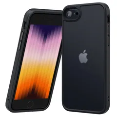 【特価セール】ケース カバー 半透明 ケース 耐衝撃 滑り止め 用 指紋防止 用 米軍MIL規格 黄変防止 iPhone7 ストラップホール付き ワイヤレス充電対応 / スマホケース アイフォン iPhone8 SE3 第3世代/第2世代/ SE2 8 SE