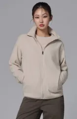 STL フリースジャケット ユニセックス 2点 ジャケット アウター ジップアップ ジャケット