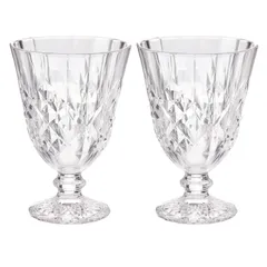 【数量限定】2個入 G080-S84 日本製 食洗機対応 ペア ステムグラス ピレネー 約255ml クリア タンブラー グラス 東洋佐々木ガラス