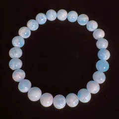 ラリマー ブレスレット 8mm 天然石 パワーストーン ブルー 癒し