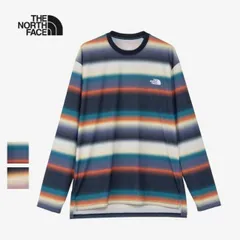 【新品】 ザ・ノース・フェイス ロンt  ユニセックス THE NORTH FACE NT62491 L/S FRN FD BD CR 長袖Tシャツ ランニングウエア トレラン トレーニング ボーダー ノースフェイス (241114)