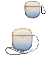 新品 For Bose QuietComfort Ultra Earbuds (第2世代) ケース クリア 透明 ワイヤレスイヤーホン用 TPU素材 充電ケースカバー 完全な保護 落下防止 耐衝撃 防塵 キズ防止 指紋防止 Bose QuietComfort