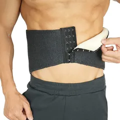 SANT BOLEN 腹巻き 本格 羊毛 ベルベット ウール ぽかぽか フェイクファー はらまき 男女兼用 メンズ レディース( M)