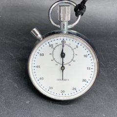 SEIKO ストップウォッチ シルバー - メルカリ