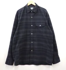 ★5468☆THE NORTH FACE ノースフェイス NR62031 ロングスリーブストレッチフランネルシャツ　XL