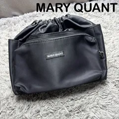 【美品】MARY QUANT マリークワント ポーチ ミニバッグ ブラック