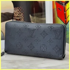 展示品級 ルイヴィトン ジッピーウォレット マヒナ モノグラム 長財布 A119