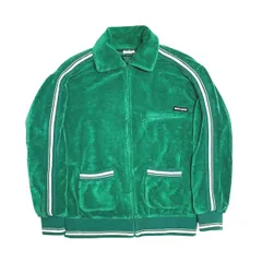 【中古】 MIU MIU ミュウミュウ パイルジップジャケット ML694 1YU1 ブルゾン ボンバージャケット グリーン ロゴ レディース 26007630 AOのサムネイル