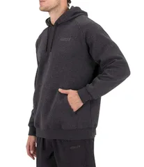 ハーレー メンズ アウター パーカー・スウェット ロゴ Hurley Acadia Heat Long Sleeve Logo Detailed Hoodie Black ブラックのサムネイル