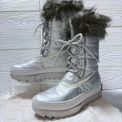 Sorel ソレル Joan Of Arctic Next NL3355 スノーブーツ 23cm メタリックシルバー ウィンターブーツ