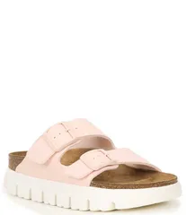 ビルケンシュトック レディース シューズ サンダル プラットフォーム Papillio by Birkenstock Womens Arizona Chunky BirkoFlor Platform Slide Sandals Light Rose