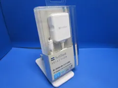 SoftBank SELECTION ソフトバンク純正品 ソフトバンクモバイル microUSB Type-B 充電ACアダプタ 1.0A 1.5m ホワイト
