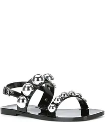 ジェフリー キャンベル レディース シューズ サンダル Jeffrey Campbell GumDrop Studded Jelly Sandals BlackSilver ブラック