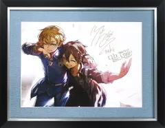 【中古】原画イラストボード 付属品付)『ソードアート・オンライン』キャラファイングラフ キリト＆ユージオ