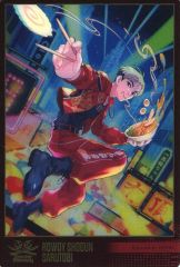 【中古】コレクションカード(男性) No.10：ROWDY SHOGUN ≠ THE RAMPAGE/浦川翔平(SARUTOBI)/「BATTLE OF TOKYO ツインウエハース 2025」メタリックプラカード
