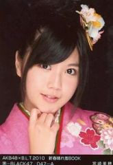 【中古】生写真(AKB48・SKE48) 047-A:AKB48/宮崎美穂/AKB48×B.L.T.2010 新春晴れ着BOOK/黒-BLACK47/047-A