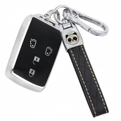 【特価商品】タントキーケース適合ダイハツタントカスタム キーカバー ウェイクスマートキーケース キーホルダー (4ボタン)