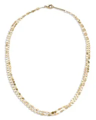 ラナ レディース アクセサリー ネックレス・チョーカー・ペンダントトップ レース LANA Jewelry 14K Yellow Goldouble Strand Choker Necklace 15
