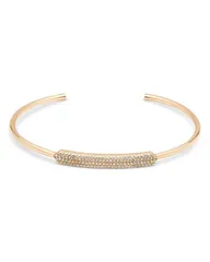 エティカ レディース アクセサリー ブレスレット・バングル・アンクレット Ettika Pave Dazzle Bar Cuff Bracelet Gold ゴールドのサムネイル
