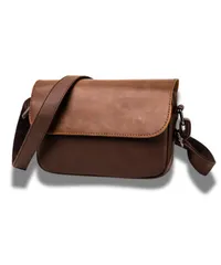 斜めがけ 軽量 サコッシュ バッグ PUレザー マグネット式 小さめ おしゃれ 通勤 メンズ 散歩 ミニショルダーバッグ 旅行用