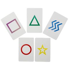 5セット 計25枚入 5模様 簡易パッケージ 紙製 ESPカード（エスパーカード） 透視能力 EDEN（エデン） 超能力開発