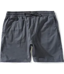 ボルコム メンズ ボトムス ハーフパンツ・ショーツ ショートパンツ Volcom Elastic Waist 19 Outseam Shorts Dark Slate スレートのサムネイル