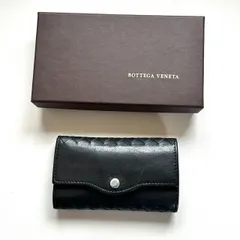 ボッテガヴェネタ　BOTTEGA VENETA キーケース　イントレチャート　ブラックのサムネイル