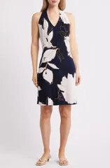トッミーバハマ レディース トップス ワンピース ノースリーブ Tommy Bahama Sanded Petalsleeveless Dress Coastline