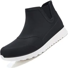 【特価セール】大きいサイズ 長靴 Boots Rain 小雪用 園芸 通学 通勤 滑り止め ファッション 梅雨対策 サイドゴア 雨靴 防水 ブーツ ショート メンズ レインブーツ レディース 晴雨兼用 レインシューズ
